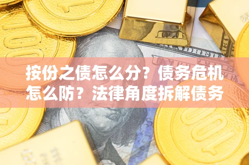 武汉按份之债怎么分？债务危机怎么防？法律角度拆解债务分配与风险自保指南