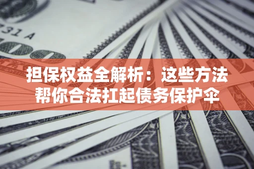 武汉担保权益全解析：这些方法帮你合法扛起债务保护伞