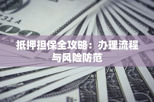武汉抵押担保全攻略：办理流程与风险防范