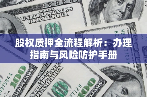 武汉股权质押全流程解析：办理指南与风险防护手册