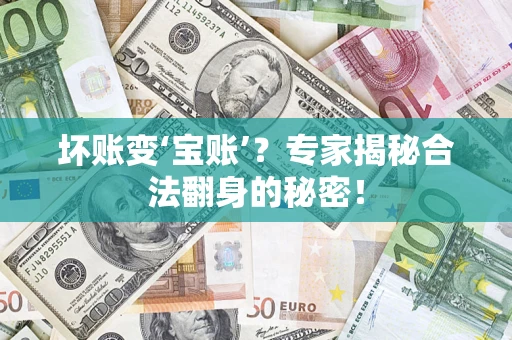 武汉坏账变‘宝账’？专家揭秘合法翻身的秘密！