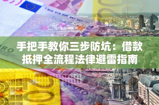 武汉手把手教你三步防坑：借款抵押全流程法律避雷指南