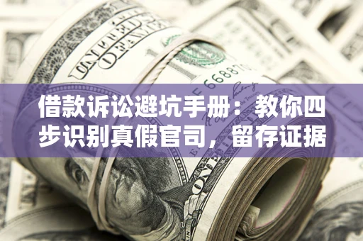 武汉借款诉讼避坑手册：教你四步识别真假官司，留存证据不踩雷
