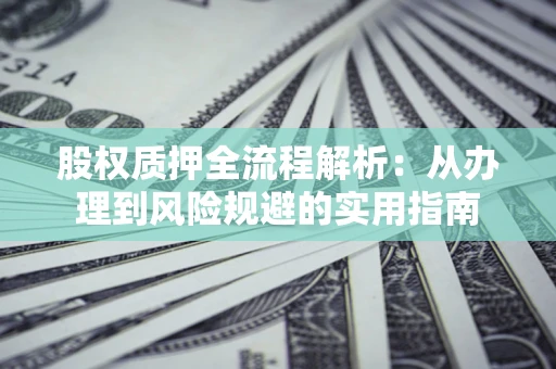 武汉股权质押全流程解析：从办理到风险规避的实用指南
