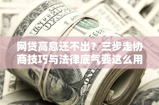 武汉网贷高息还不出？三步走协商技巧与法律底气要这么用