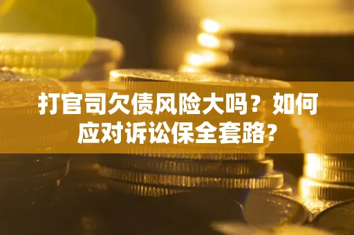 武汉打官司欠债风险大吗？如何应对诉讼保全套路？